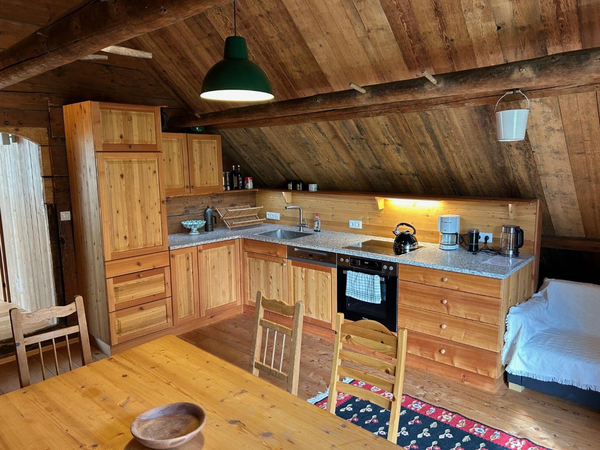Charmante Gaestewohnung In Altem Bauernhaus In Alpiner Alleinlage Stanz Im Murztal Exterior foto